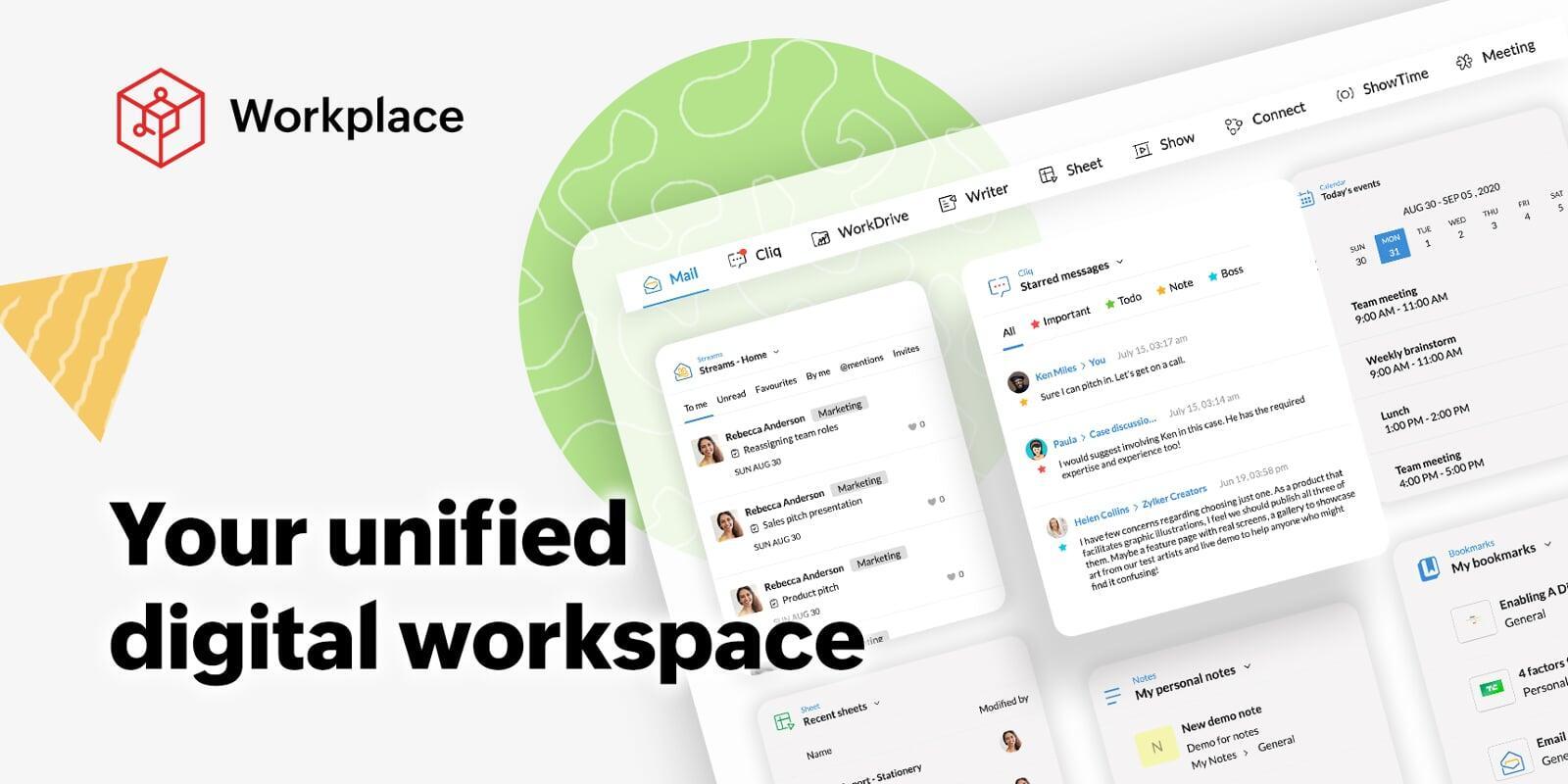 Zoho Workplace overview